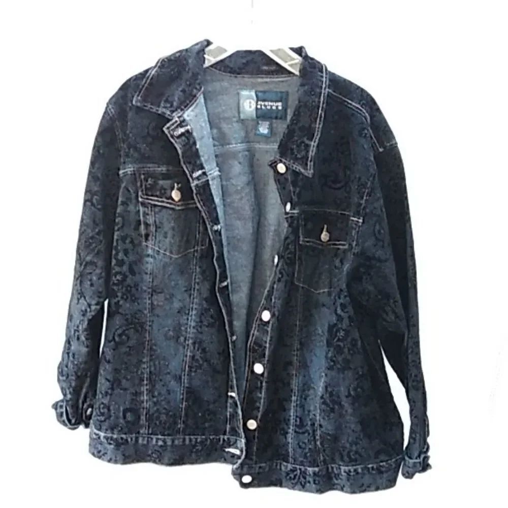 Avenue Blues stretch denim jacket